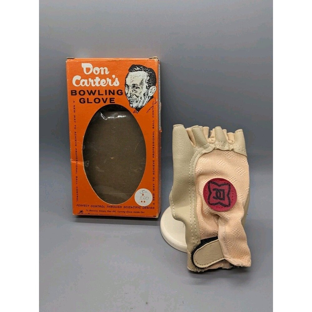 Don Carter Bowling Glove Womens Right Hand Small Petit 83268 Vintage Padded Palm